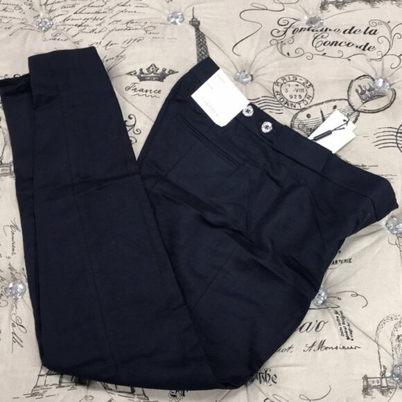 Calvin Klein Petite Button-Back Pants - Picture 5 of 6
